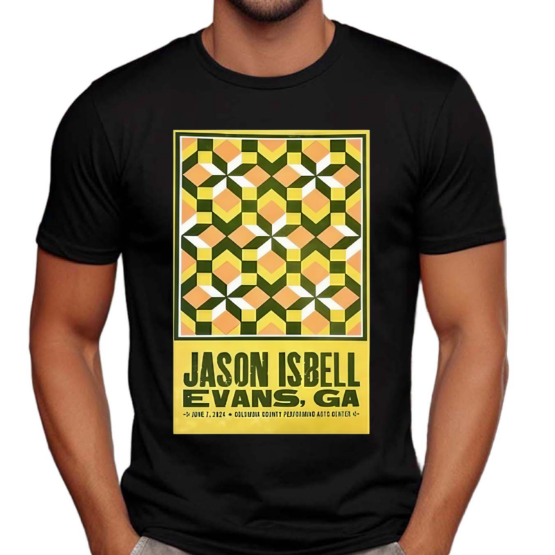 Jason Isbell Jun 7 2024 Columbia County Performing Arts Center Evans GA Shirt