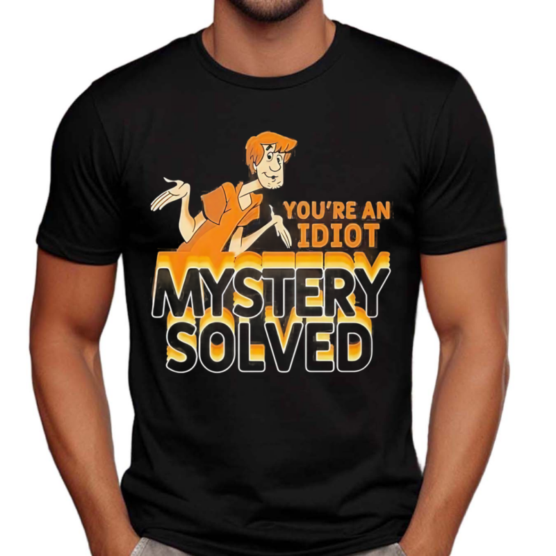 You’re An Idiot Mystery Solved 2024 Shirt