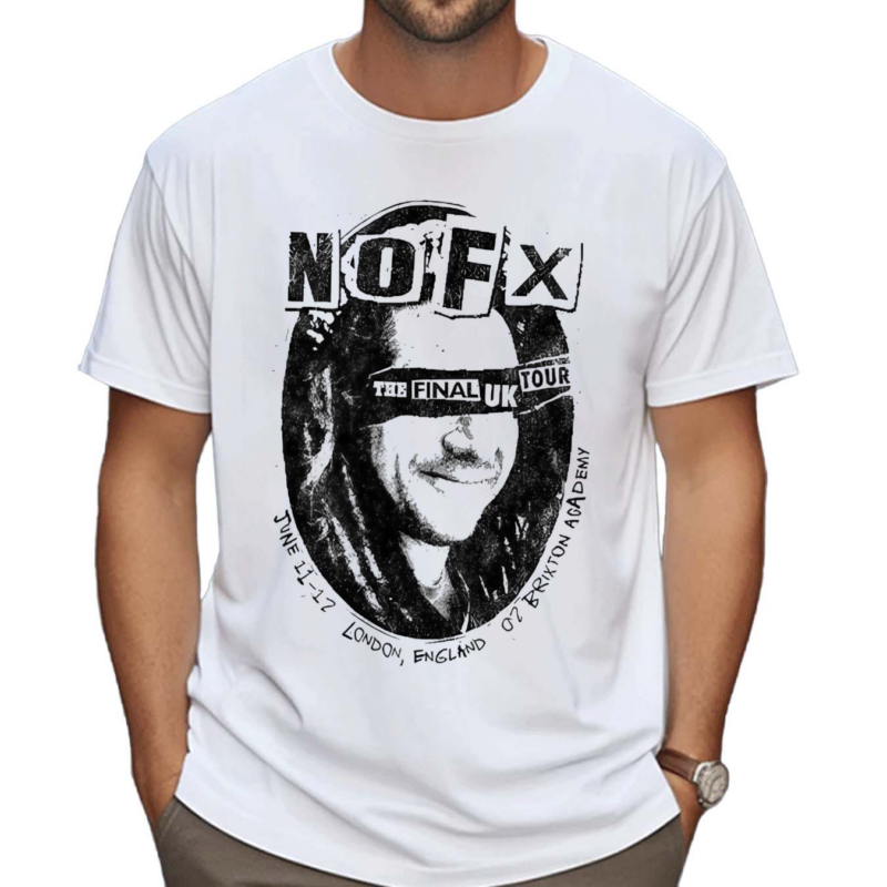 NOFX June 11 12 2024 O2 Brixton Academy England Shirt