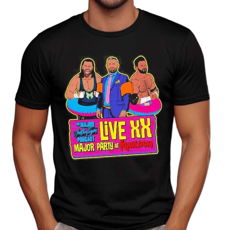 The Major Wrestling Figure Podcast Live Xx Shirt