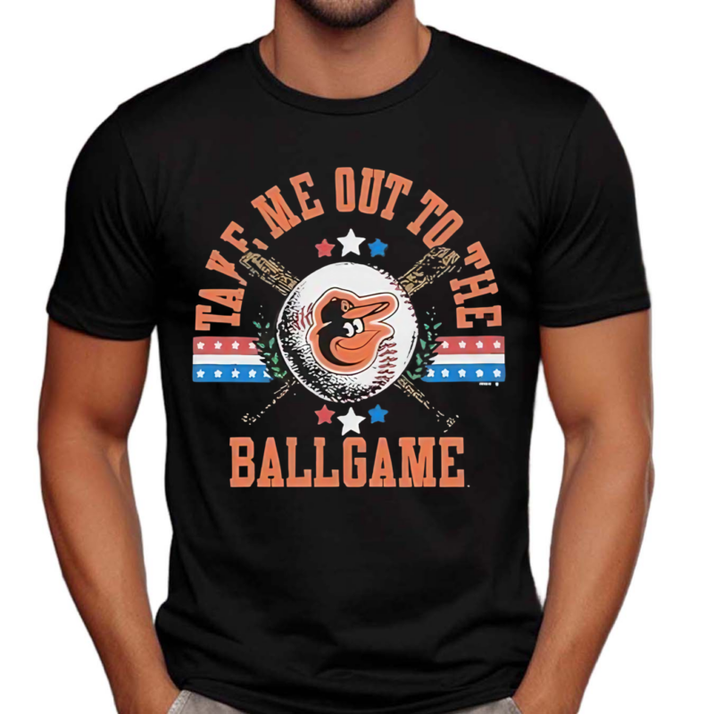 Women’s Baltimore Orioles Take Me Out To The Ballgame Shirt