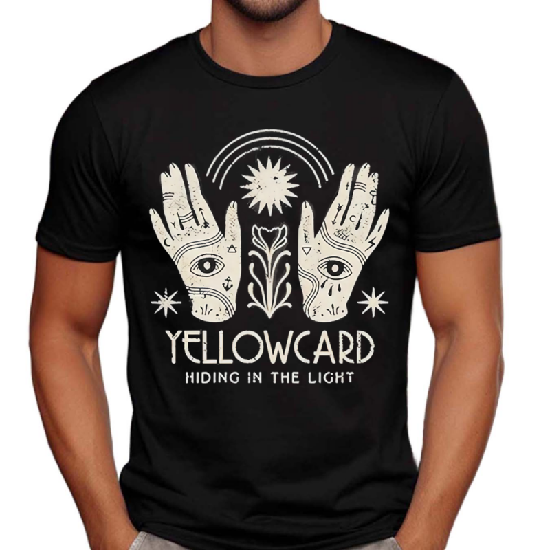 Yellowcard Band Hands Shirt