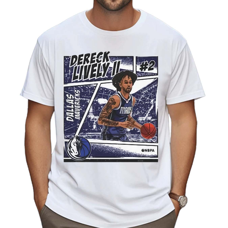 Dereck Lively II Dallas Mavericks Comic #2 Shirt