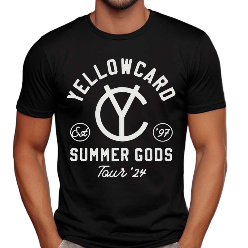 Yellowcard Summer Gods Tour 2024 Shirt