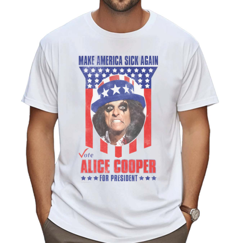 Alice Cooper Make America Sick Again Shirt