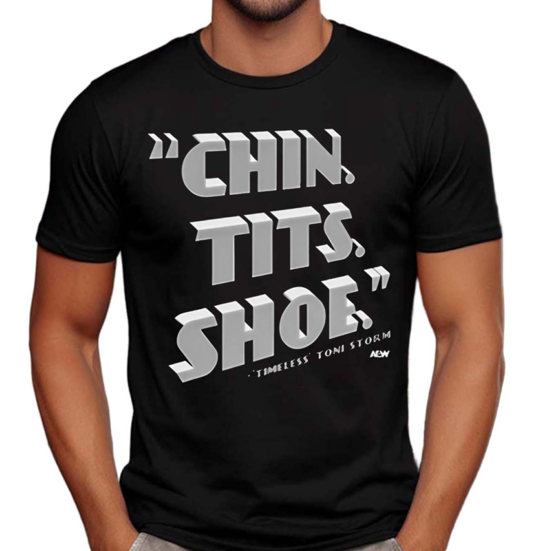 Toni Storm Chin Tits Shoe Shirt