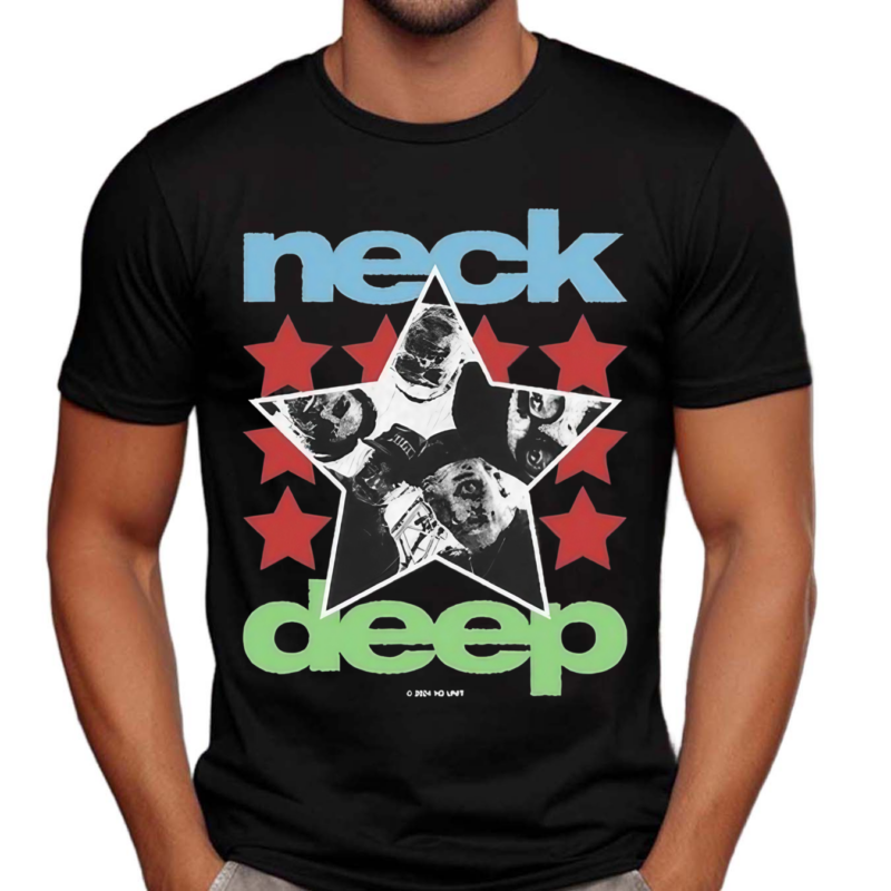 Neck Deep Star Portrait Shirt