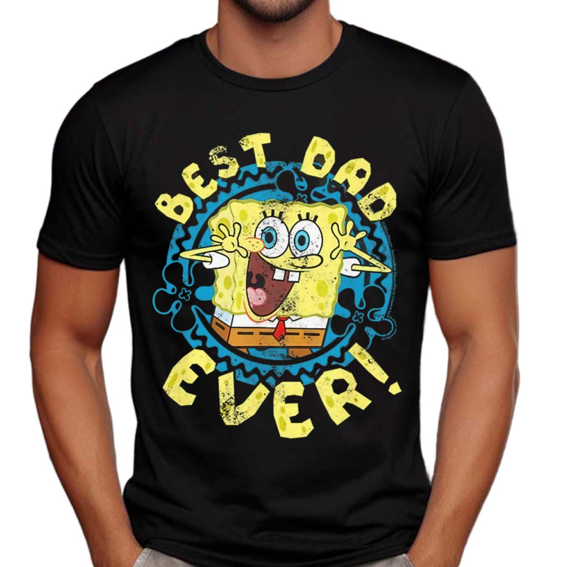 SpongeBob Best Dad Ever Father’s Day 2024 Shirt