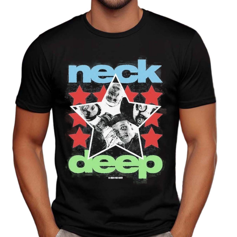 Neck Deep Star Portrait Shirt