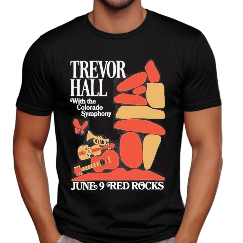 Trevor Hall June 9 2024 Red Rock Shirt