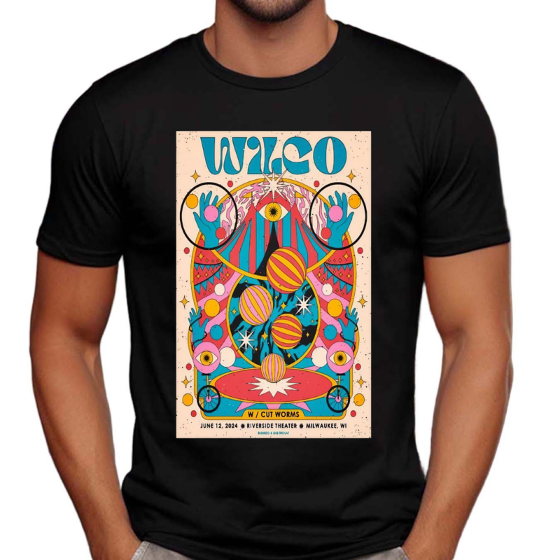 Wilco Jun 12 2024 Riverside Theatre Milwaukee WI Shirt