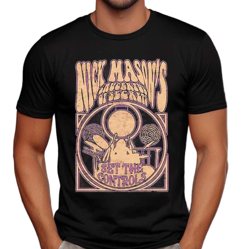 Nick Mason Gong Silhouette 2024 Shirt