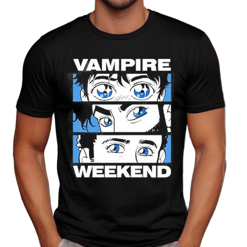 Radiomaru Vampire Weekend Anime Eyes Shirt