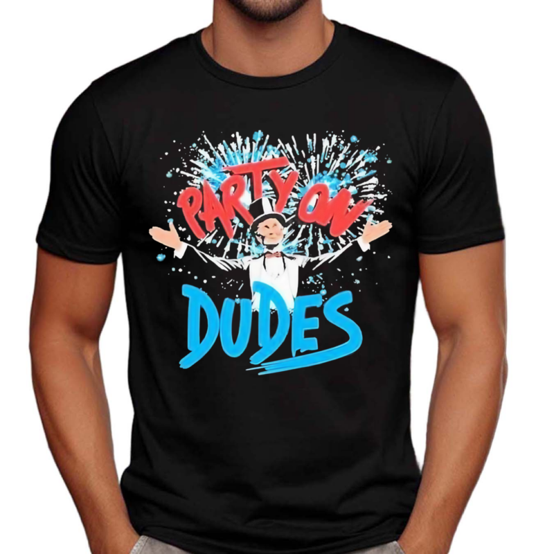 Party On Dudes Fireworks Shirt