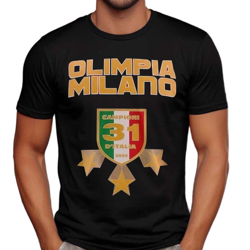 Olimpia Milano 2024 Celebrativa Scudetto Shirt