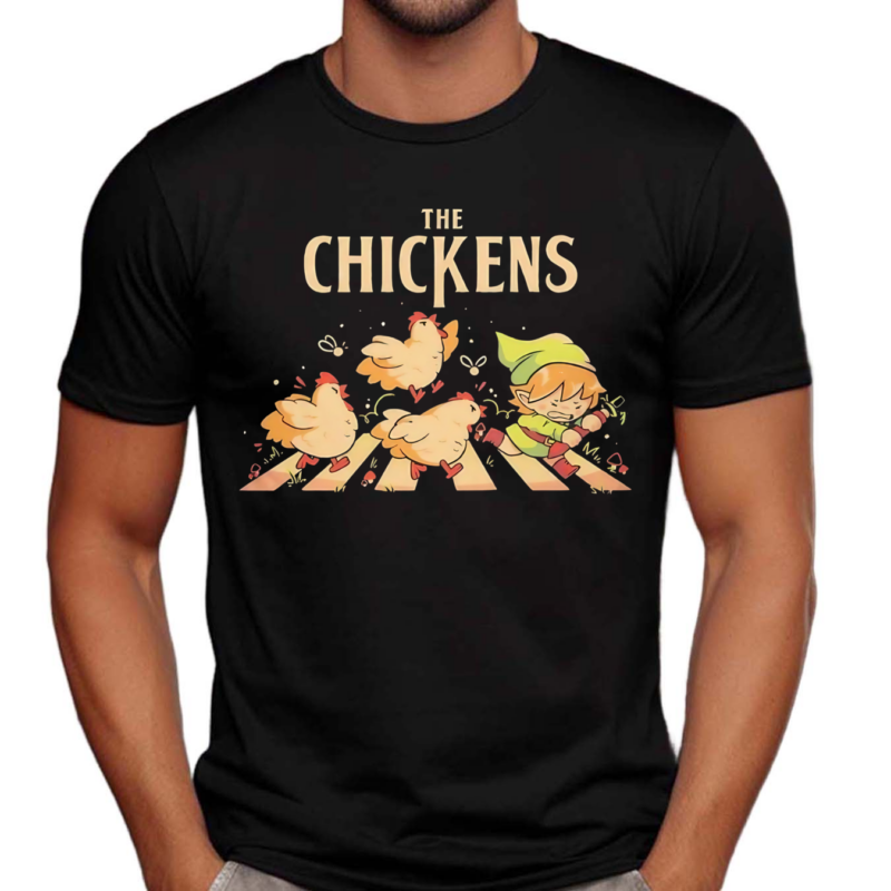 The Chickens Link And Cuccos Crossing Abbey Road Shirt