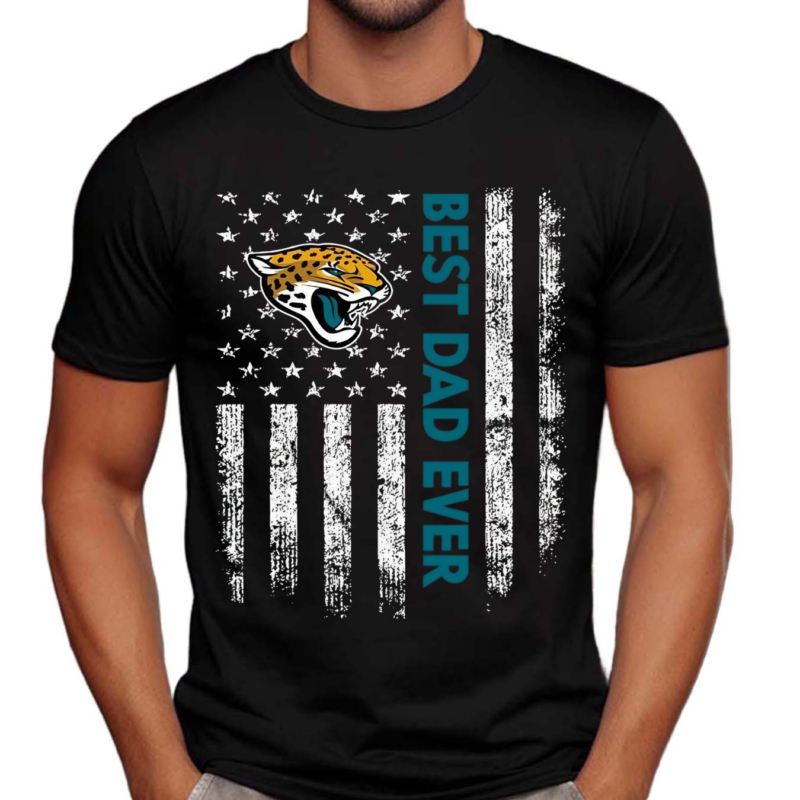 Jacksonville Jaguars Best Dad Ever America Shirt