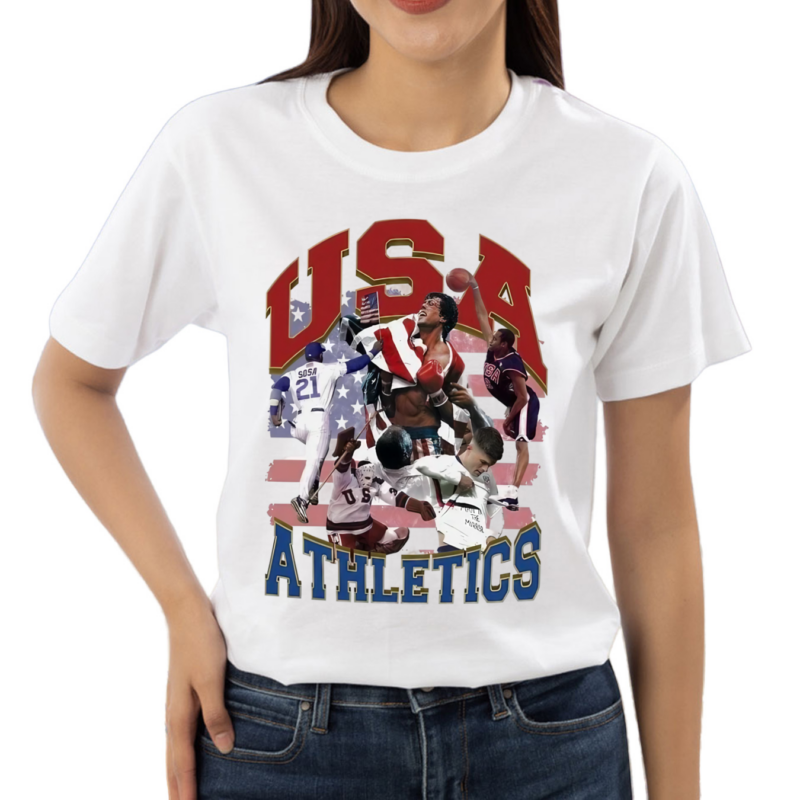 Nice USA Athletics Almost Friday Shirt