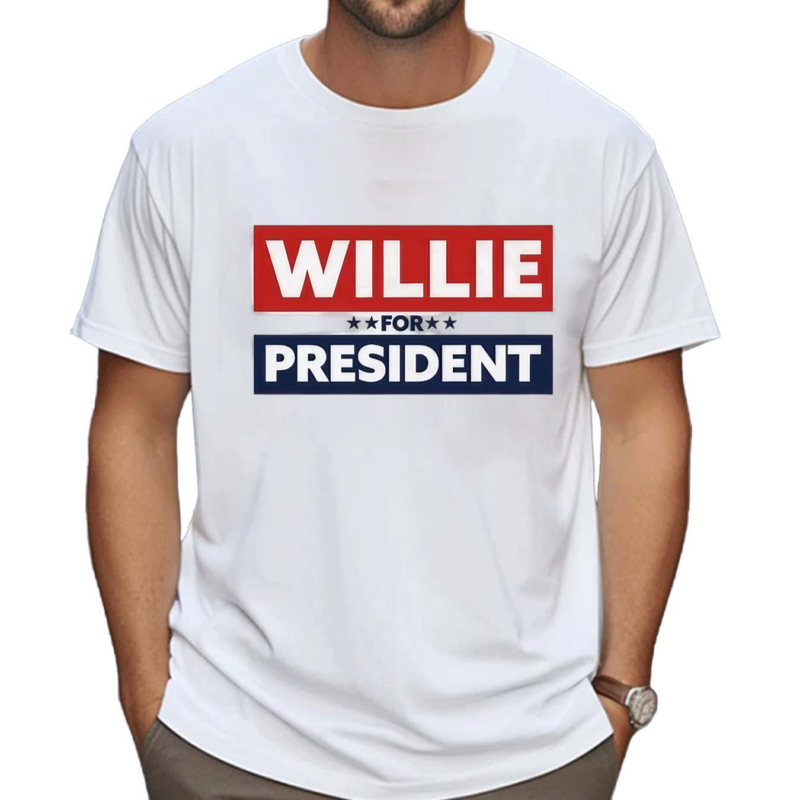 Willie For President 2024 Willie Nelson Shirt