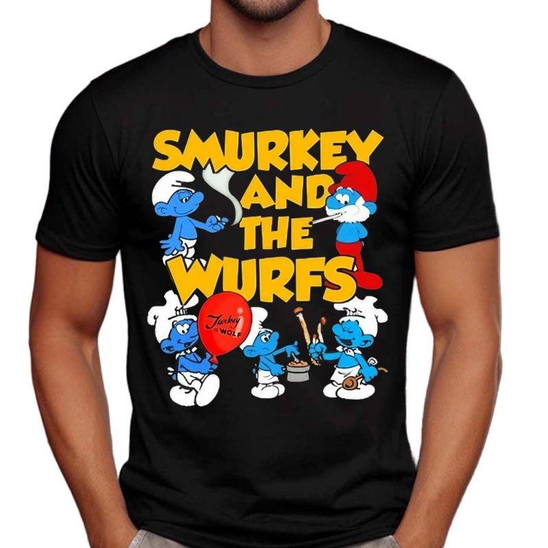 Smurkey And The Wurfs Turkey And The Wolf The Smurfs New Shirt