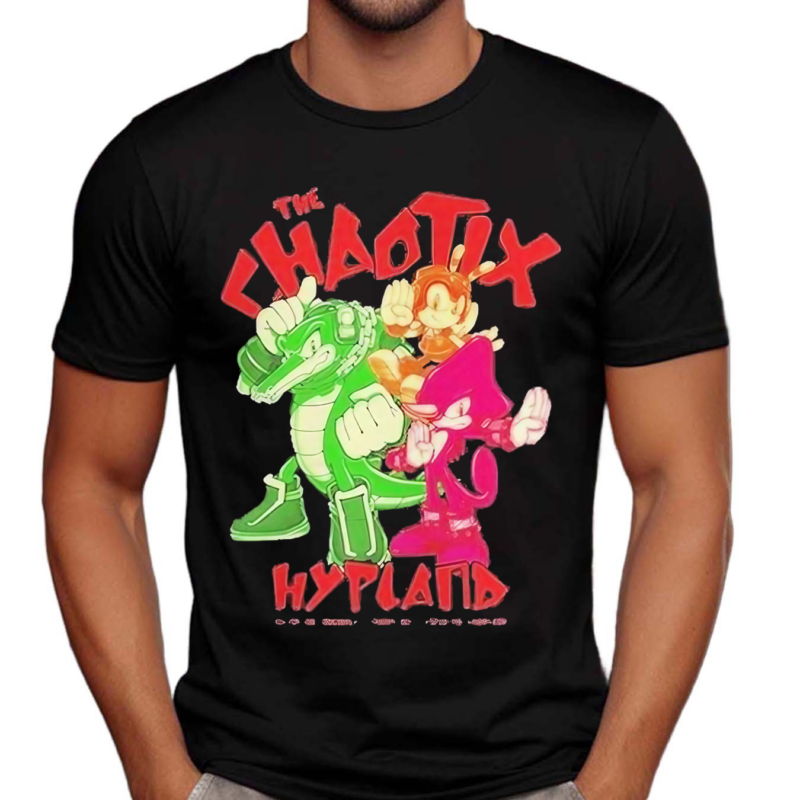 The Chaotix Hypland Vector The Crocodile Charmy Bee Espio The Chameleon Shirt