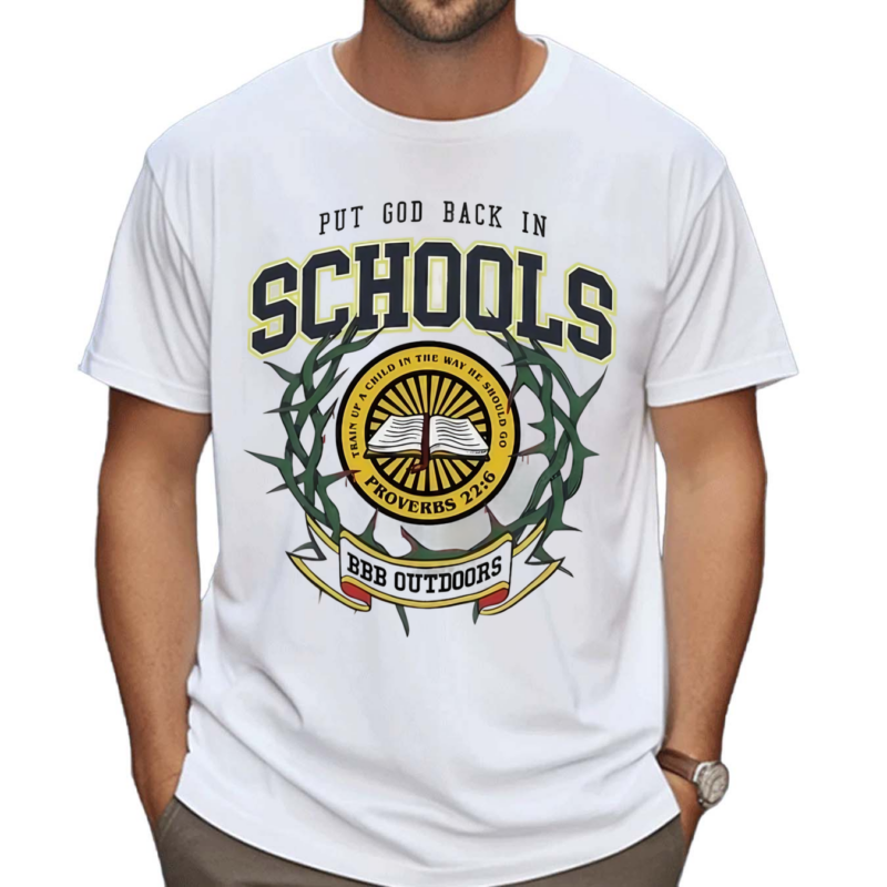 Zach Rushing Put God Back In Schools 2024 Shirt