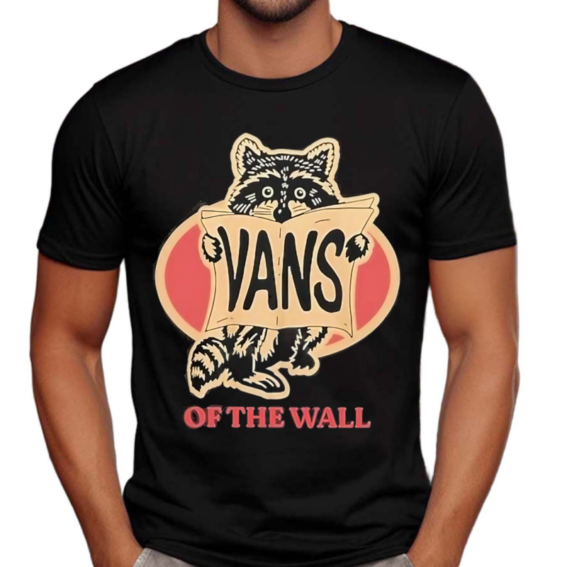 Racoon Vans Off The Wall 2024 Shirt