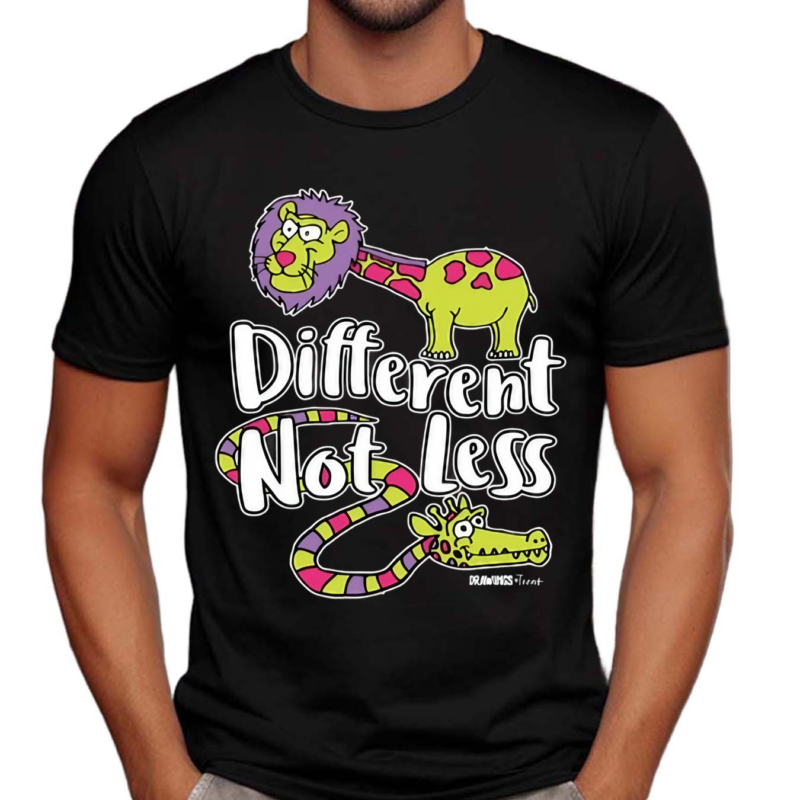 Trent Landreth Different Not Less Drawings By Trent T Shirt