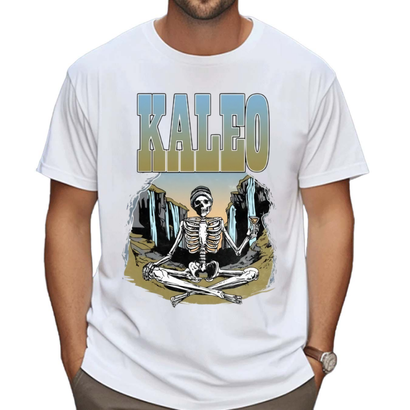 Kaleo Meditating Skeleton Shirt