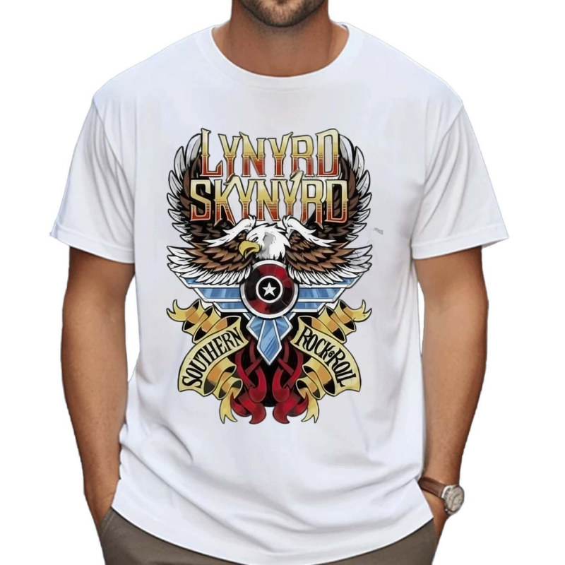 Lynyrd Skynyrd Gary Rossington Southern Rock Roll T Shirt