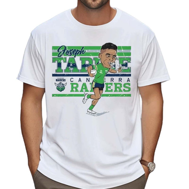 Canberra Raiders Joseph Tapine Adults Caricature Shirt