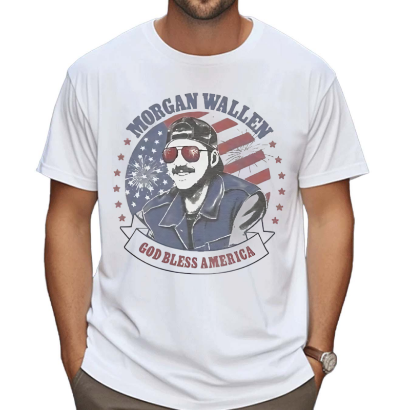 Morgan Wallen God Bless America Shirt