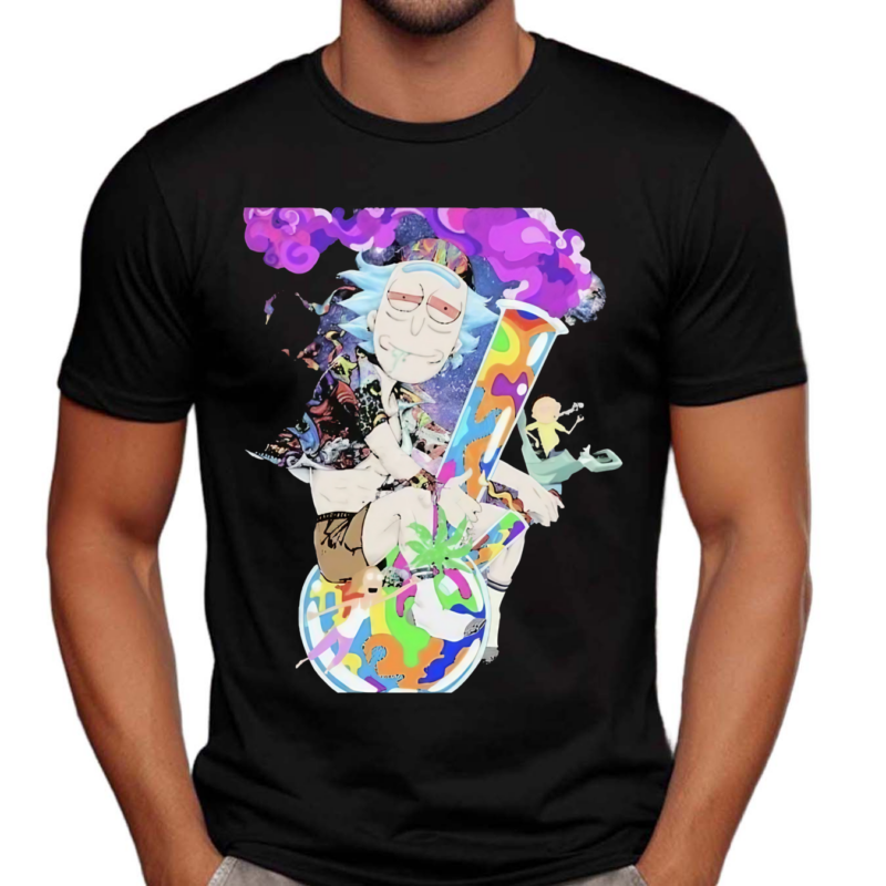 Rick And Morty Smoke Marijuana Shirt