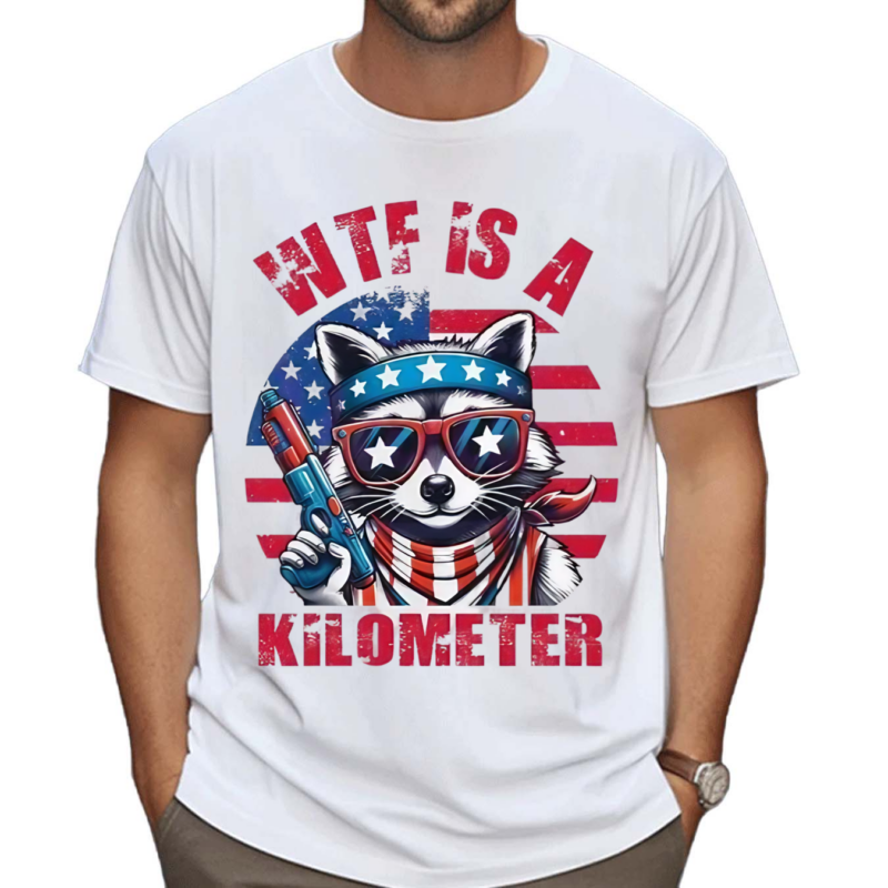 WTF Is A Kilometer Raccoon Meme Shirt