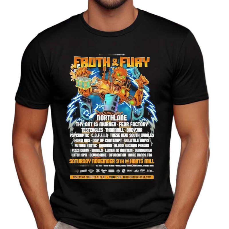 Froth Fury Fest Returns For 2024 Shirt