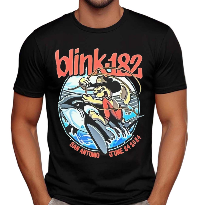 Blink 182 Frost Bank Center TX On June 24 At 2024 San Antonio Shirt