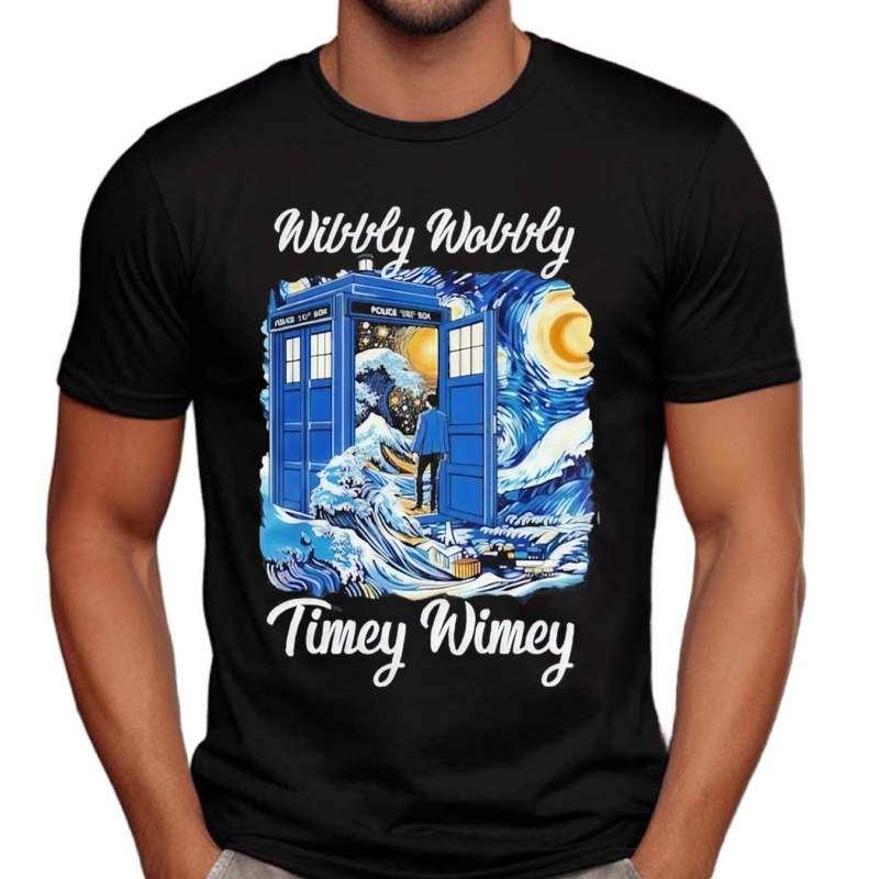 Doctor Who Wibbly Wobbly Timey Wimey Shirt