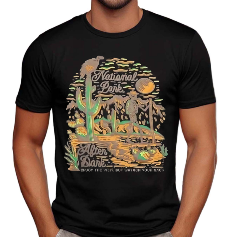 National Park After Dark Desert 2024 Shirt