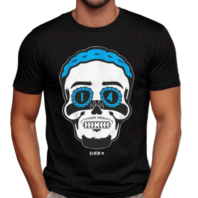 Amon Ra St Brown Sugar Skull Shirt