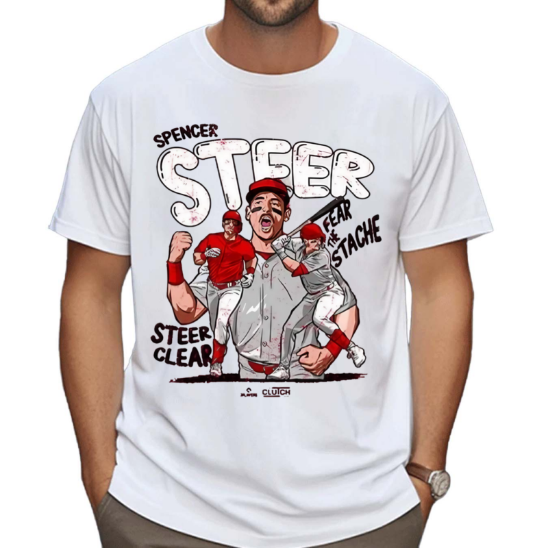 Fear The Stache Of Spencer Steer Shirt