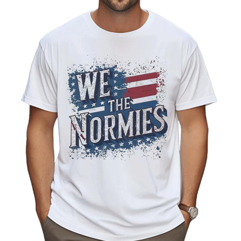 We The Normies American Flag Shirt