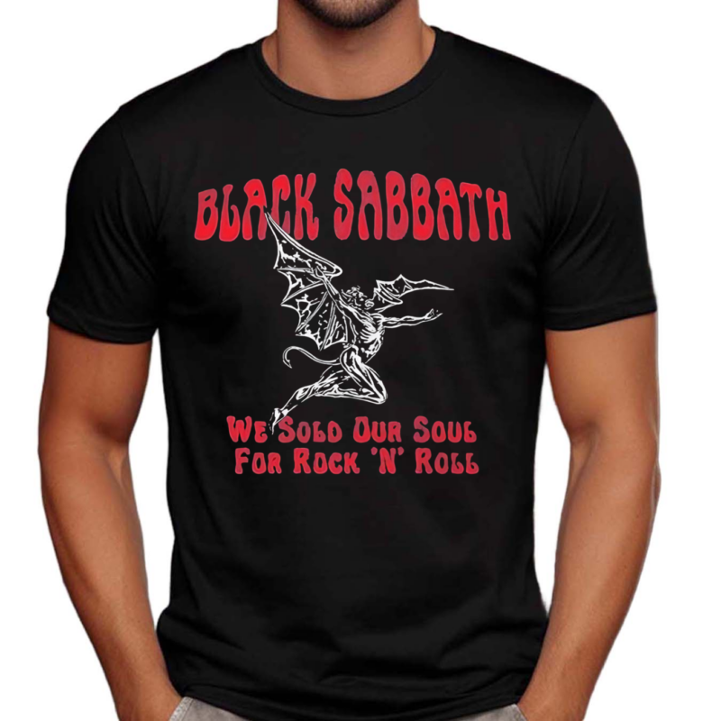 Black Sabbath We Sold Our Soul For Rock N Roll Shirt