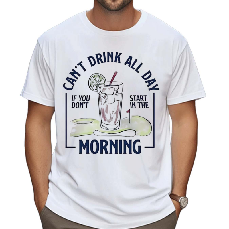 Morning Transfusion Can’t Drink All Day Shirt