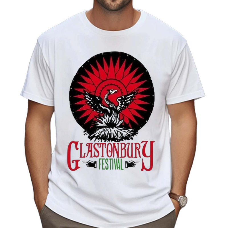 Glastonbury Festivals 2024 Phoenix White Shirt