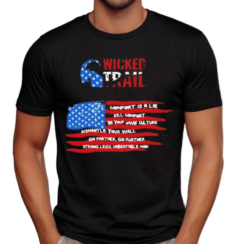 Wicked Trail American Flag Shirt