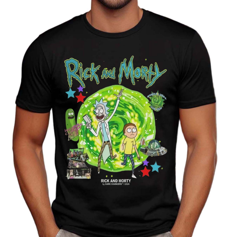 Rick And Morty Wubba Lubba Dub Dub Graphic Shirt