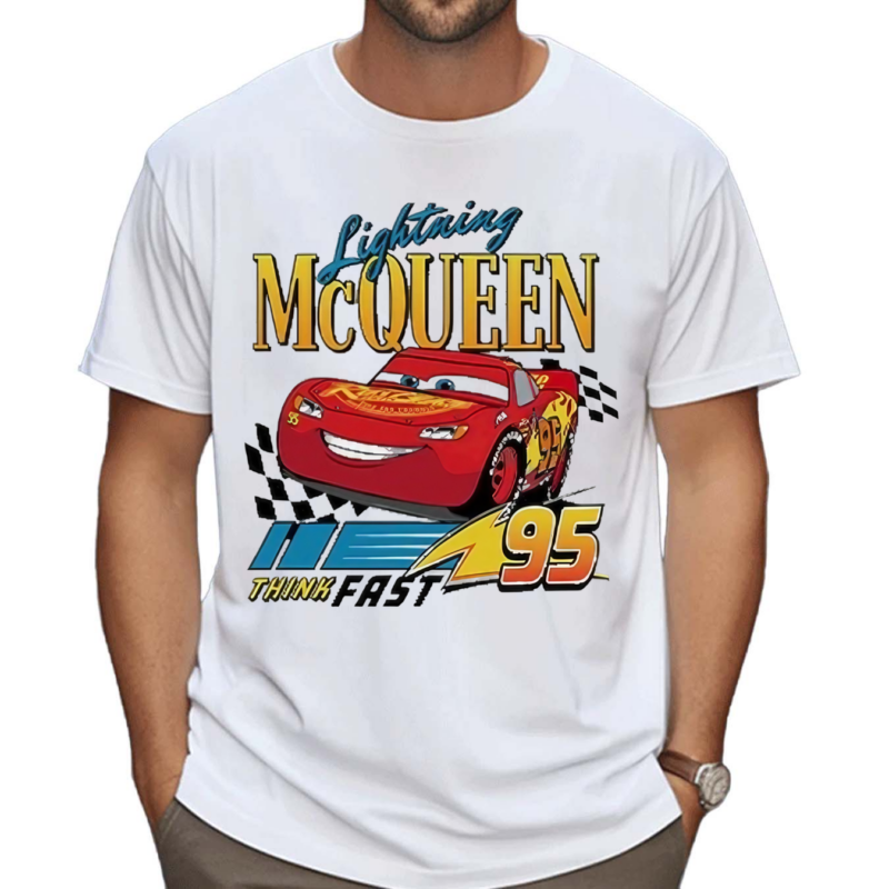 Lightning Mcqueen 95 Think Fast Shirt