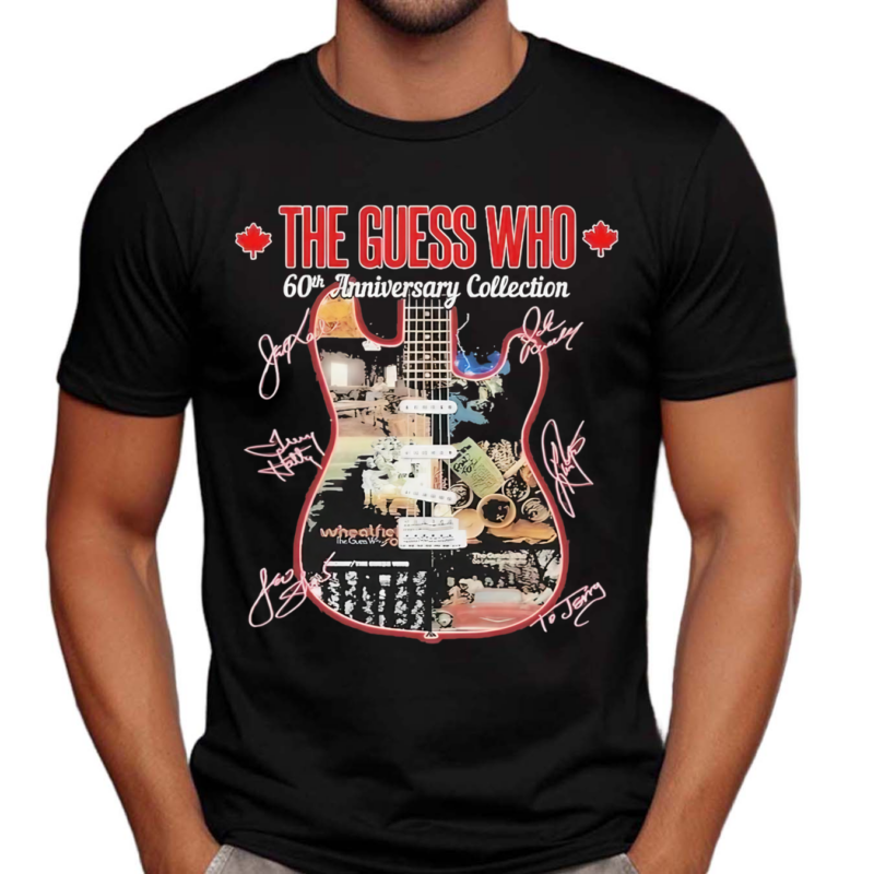 The Guess Who 60th Anniversary Collection Fan Shirt