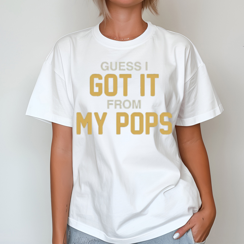 Morgan Wallen Guess I Got It From My Pops Shirt
