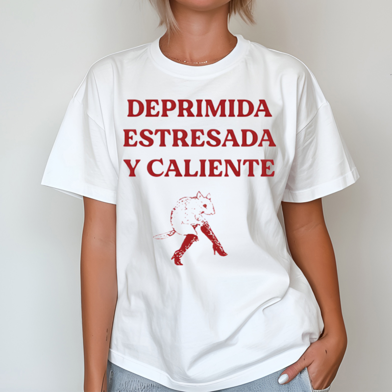 Deprimida Estresada Y Caliente Shirt